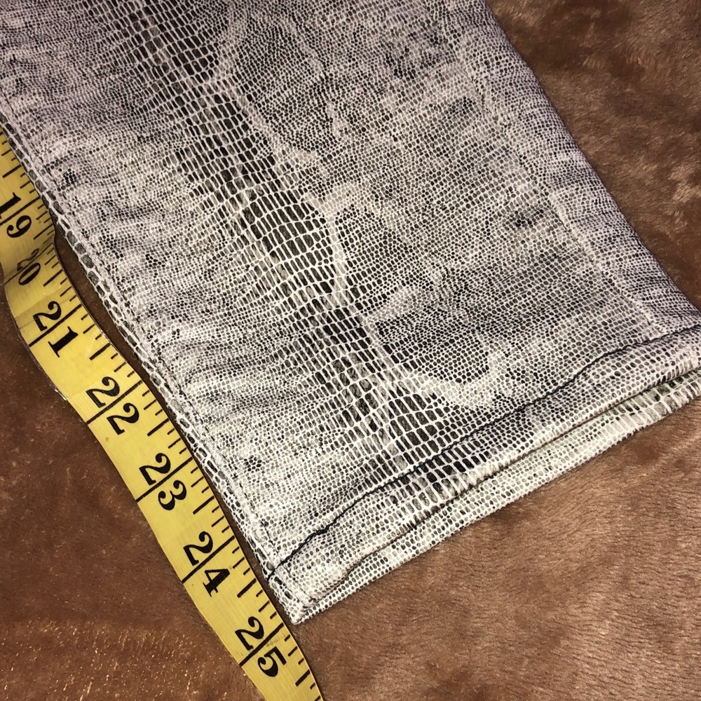 Zara Snake Print Skinny Jeans - Picture 5 of 11